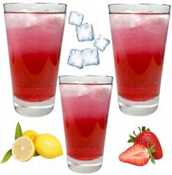  3 Darabos Pohár Szett, Űrtartalom 360ML, Italokhoz, Vízhez, Drinkhez, Léhez, Sikertermék (10744040017)