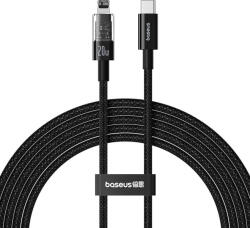 Baseus Gem USB-C to iP fast charging cable 2 m 20 W Black (P10373001111-01)