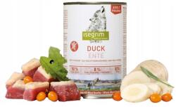 isegrim prémium konzerv Nedves kutyaeledel Adult Kacsa Paszternak 400g