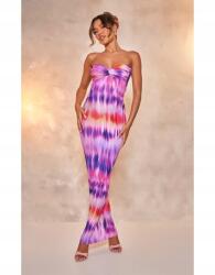 Prettylittlething Színes Fodros Ruha (42) (565624)