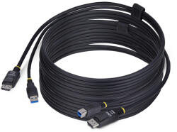 StarTech DU12210-KVM-CABLE KVM kábel Fekete 3, 1 M (DU12210-KVM-CABLE)