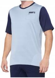  100% Ridecamp Light Slate/Navy kerékpáros mez M (40027-00011)