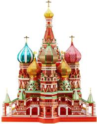 Piececool Puzzle 3D, Catedrala Sfântul Vasile, Piececool, metal, 711 piese