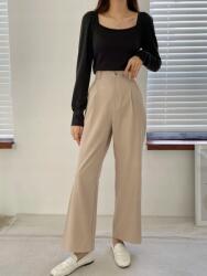 Shein Elegáns Bézs Női Nadrág 38 M Aaa