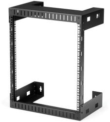 StarTech RK12WALLO 12U Falra szerelhető Fekete (RK12WALLO)