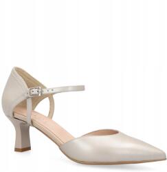 Kotyl Esküvői cipő alacsony sarkú Kotyl 5439 Gyöngy 40 (KOTYL 5439 PERŁOWY LICO)