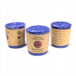 Yogi Yogini Naturals Relaxáló illatgyertya Édes álmok (8718657460505)