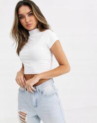  Fehér Elasztikus Basic Női Póló 34 Xs 1RRO