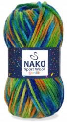Nako Sport Wool Senlik Fonal 100g/120m mix 87733 (87733)
