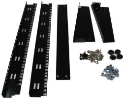 StarTech RK12OD állvány 12U Szabadonálló állvány Fekete (RK12OD)