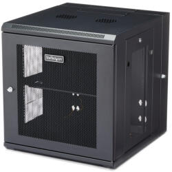 StarTech RK1224WALHM 12U Falra szerelhető Fekete (RK1224WALHM)