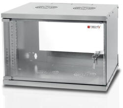 TECHLY I-CASE EL-1006G32 6U Falra szerelhető Szürke (022212)