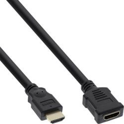 InLine 17632G HDMI kábel 2 M HDMI A-típus (Standard) Fekete (17632G)