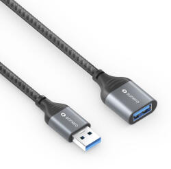sonero SPC-U055-005 USB 3.2 Gen 1 (3.1 Gen 1) 0, 5 M USB A Fekete, Szürke (SPC-U055-005)