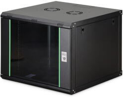 ASSMANN DN-19 09U-6/6-EC-SW állvány 9U Falra szerelhető állvány Fekete (DN-19 09U-6/6-EC-SW)