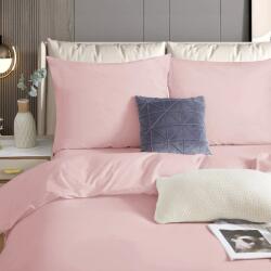 Spod Igły i Nitki Egyszínű Szatén Ágyneműhuzat Garnitúra 100% Pamut Rózsaszín *200/220 (POŚCIEL KOMPLET 220X200 BAWEŁNA SATYNOWA)