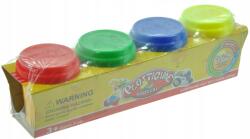  Sütemény-gyurma 4 szín 250dg puha műanyag (2432)
