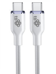 TB USB C - USB C 60W Glamour cable 1.5m white (AKTBXKUCCGLA15W)