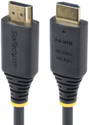 StarTech HDMI2-CABLE-4K60-4M HDMI kábel HDMI A-típus (Standard) Fekete (HDMI2-CABLE-4K60-4M)