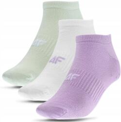 4F Női zokni 4F 3-PAK Pamut bokáig érő zokni F276-91S-35-38 (4FWMM00USOCF276-91S)