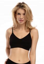 Julimex Bamboo puha melltartó fekete Julimex XL fekete (BAMBOO BRALETTE)