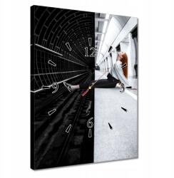 ZeSmakiem Órák 30x40 Fekete-fehér piros (H10104M_Z1D_30x40cm AZ)