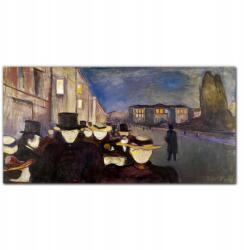 Coloray Vászonkép Este utca város 100x50 cm (010030010010000017601)