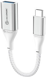 ALOGIC ULCAA-SLV USB 3.2 Gen 1 (3.1 Gen 1) 0, 15 M USB C USB A Ezüst (ULCAA-SLV)