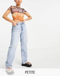 Bershka Kék Egyenes Farmernadrág (42) (525511)