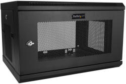 StarTech RK616WALM állvány 6U Falra szerelhető állvány Fekete (RK616WALM)