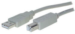 S/CONN maximum connectivity 1.8m USB 2.0 A - USB 2.0 B USB kábel 1, 8 M USB A USB B 0, 48 Gbit/s Szürke (77022)