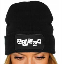 Őszi Pamut Téli Sapka Fekete Beanie Zołza Ajándék Minták