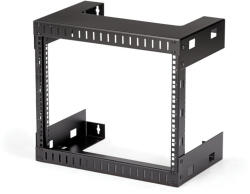 StarTech RK812WALLO állvány 8U Falra szerelhető állvány Fekete (RK812WALLO)