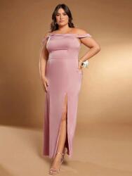 Shein TW15102 Shein Aszimmetrikus Ruha Maxi Koktél Slicc 46