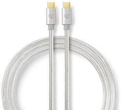 Nedis CCTB64700AL10 USB kábel USB 3.2 Gen 1 (3.1 Gen 1) 1 M USB C 5 Gbit/s Alumínium (CCTB64700AL10)