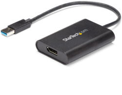 StarTech USB32DPES2 video digitalizáló adapter 3840 x 2160 pixelek Fekete (USB32DPES2)