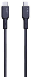 AUKEY CB-NCC2 USB kábel 1 M USB C Fekete (CB-NCC2) - compzone