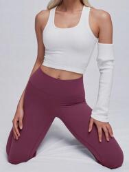 Shein KC43210 Shein Női Leggings Bordó Magas Derék (35) S