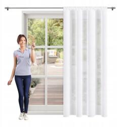 Xzhome Fátyol Függöny Fehér Klasszikus Ablak Dekoráció Konyha vagy Nappali 145x230T (PT-C 1.45x2.3/1.45x2.4)