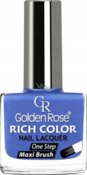Golden Rose Rich Color Nail Lacquer körömlakk 49 10, 5 ml kék