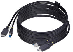 StarTech HU12210-KVM-CABLE KVM kábel Fekete 3, 1 M (HU12210-KVM-CABLE)