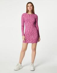 Jennyfer LC96201 Jennyfer Melírozott Mini Ruha Hosszú Ujjú, Csíkos (35) M