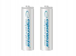 Esperanza EZA103W Esperanza újratölthető akkumulátor ni-mh aa 2000mah 2db fehér (EZA103W - 5901299922521)