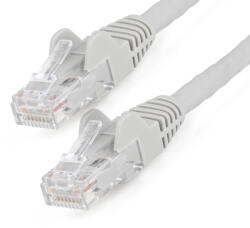 StarTech N6LPATCH50CMGR hálózati kábel Szürke 0, 5 M Cat6 U/UTP (UTP) (N6LPATCH50CMGR) - compzone