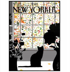  Poszter New Yorker Macska Szerelmeseinek A3 (Plakat NEW YORKER kot lover dla miłośnika)