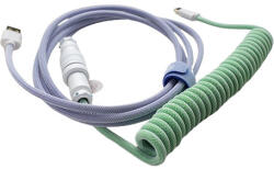 Ducky Premicord 1, 8 M USB A USB C Kék, Zöld (DKCC-IRCNC1)