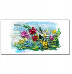 Coloray Vászonkép a nappaliba Festmény virágok 100x50 (010030010010000016877)