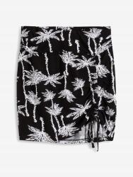 Bonprix 32/34-ES Miniszoknya Fodros Oldalrésszel