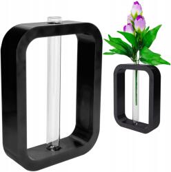  Váza Ív Téglalap Alakú Fiola Dekoratív Elegáns Design 20CM (WAZON Z FLAKONEM) - allegro - 1 900 Ft