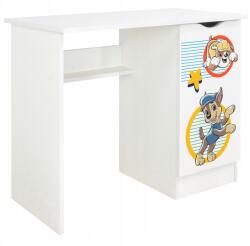 Leomark Íróasztal munkalappal 90x50, h77 cm Polcos szekrény, Mancs Őrjárat nyomtatás 6 (102/246239PP6)